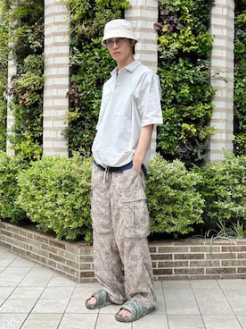 BEAMSさん（メンズ・177cm）の夏コーディネート