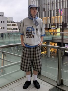 「BEAMS PLUS（ビームスプラス）のアイテム」を使った、BEAMSさん（メンズ・173cm）の春コーディネート
