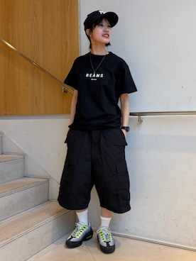 BEAMSさん(レディース・153cm)の夏コーディネート