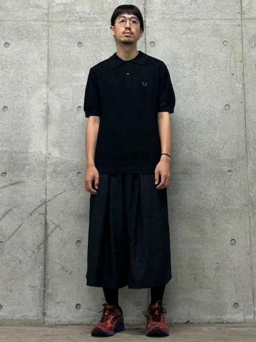 別注】FRED PERRY / オープンニットポロ（ポロシャツ）｜FRED