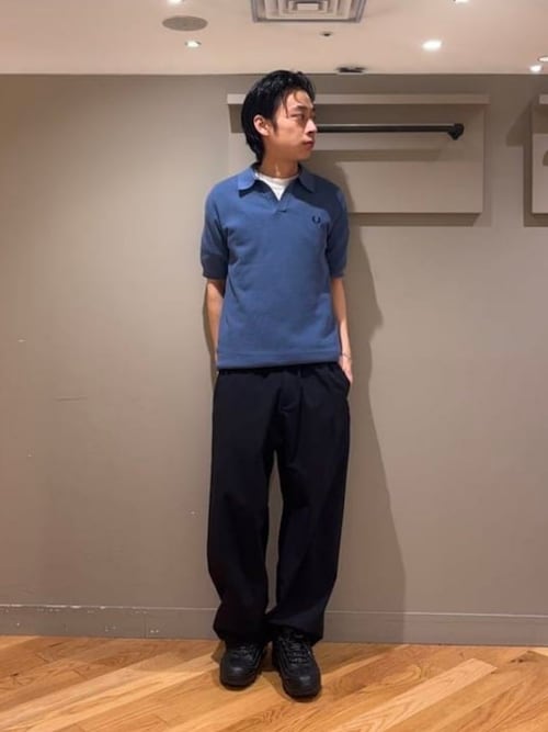 別注】FRED PERRY / Skipper Knit Polo Shirt（ポロシャツ）｜FRED
