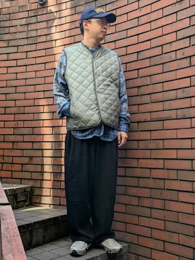 「BEAMS（ビームス）のアイテム（帽子）」を使った、BEAMSさん（メンズ・173cm）の秋コーディネート