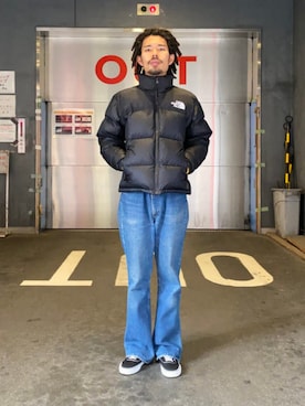 「アイテム（ダウンジャケット/コート）」を使った、BEAMSさん（メンズ・182cm）の秋コーディネート