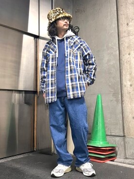「BEAMS（ビームス）のアイテム（その他アウター）」を使った、BEAMSさん（メンズ・185cm）の冬コーディネート