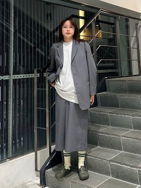 BEAMSさん(レディース・163cm)の春コーディネート