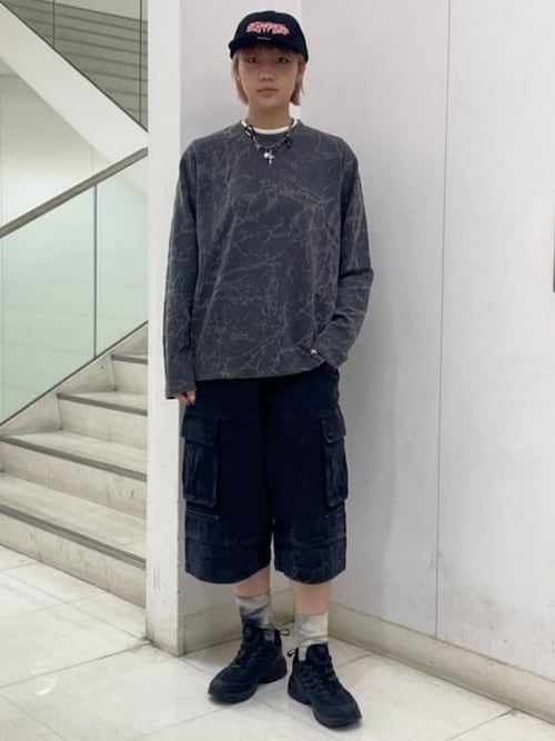 【未使用】BEAMS x Vaporize 黒 カーゴパンツ M BEAMS パンツ フェード カーゴパンツ メンズ : ZOZOTOWN Yahoo