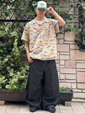 BEAMSさん(メンズ・167cm)の夏コーディネート