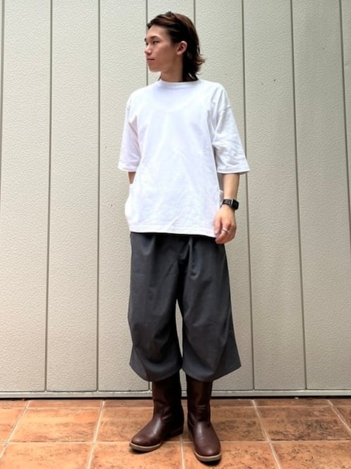ワイド ショート スラックス