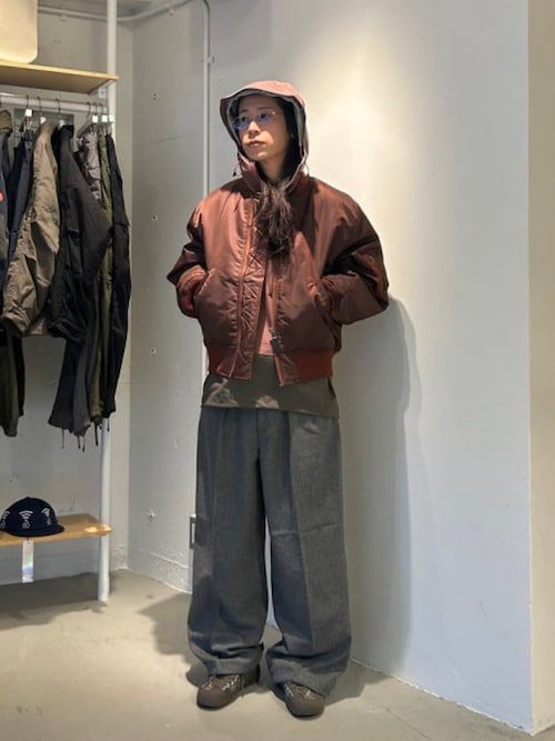 リラックスフィット THERMOLITE(R) MA-1 （撥水）（MA-1）｜BEAMS