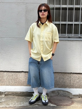 BEAMSさん(レディース・153cm)の夏コーディネート