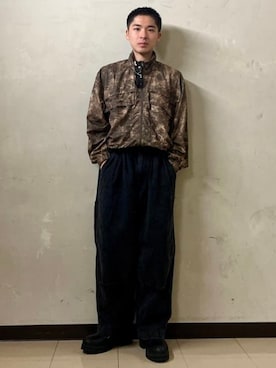 「アイテム（ブルゾン）」を使った、BEAMSさん（メンズ・170cm）の夏コーディネート