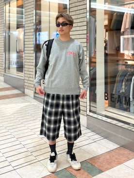 BEAMSさん（メンズ・170cm）の秋コーディネート