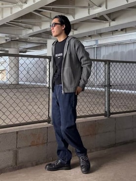 「BEAMS（ビームス）のアイテム」を使った、BEAMSさん（メンズ・179cm）の春コーディネート