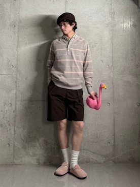 BEAMSさん(メンズ・174cm)の春コーディネート