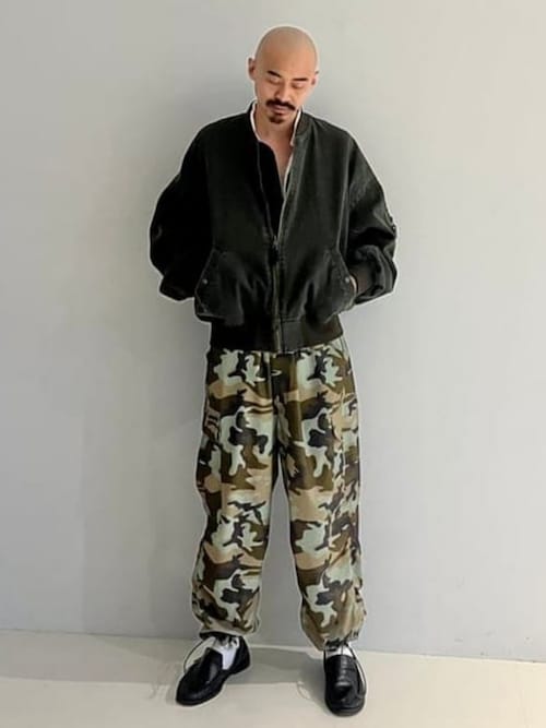 SSZ 19ss カーゴパンツ M コットン KHK カモフラ BEAMS BEAMS（ビームス） カーゴパンツ M65 メッシュ カーゴパンツ メンズ