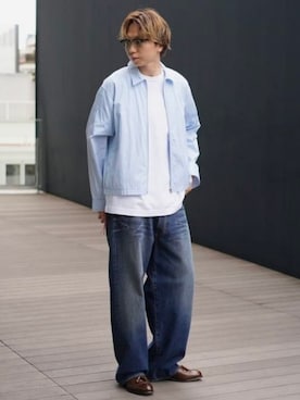 「BEAMS（ビームス）のアイテム」を使った、BEAMSさん（メンズ・186cm）の夏コーディネート