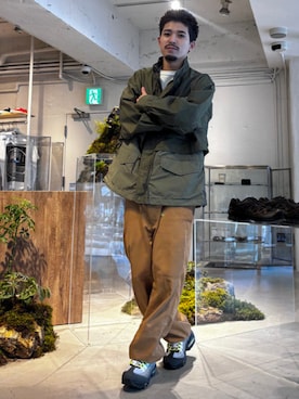 BEAMSさん（メンズ・166cm）の春コーディネート