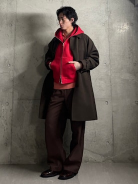 BEAMSさん(メンズ・174cm)の冬コーディネート