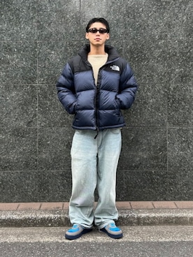 「アイテム（ダウンジャケット/コート）」を使った、BEAMSさん（メンズ・170cm）の秋コーディネート