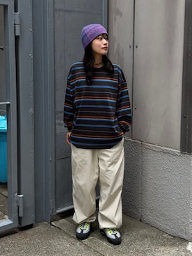 BEAMSさん(レディース・153cm)の秋コーディネート