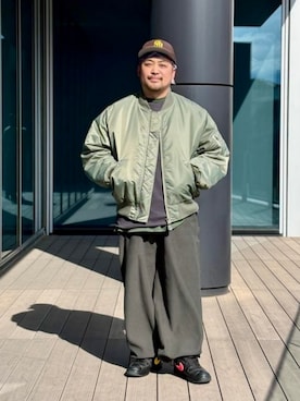 「BEAMS（ビームス）のアイテム」を使った、BEAMSさん（メンズ・170cm）の夏コーディネート