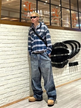 BEAMSさん（メンズ・173cm）の夏コーディネート