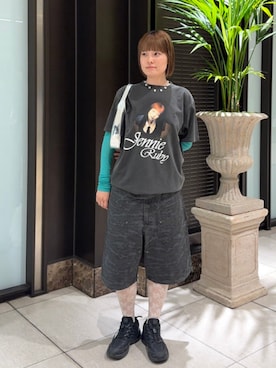 BEAMSさん(レディース・160cm)の春コーディネート