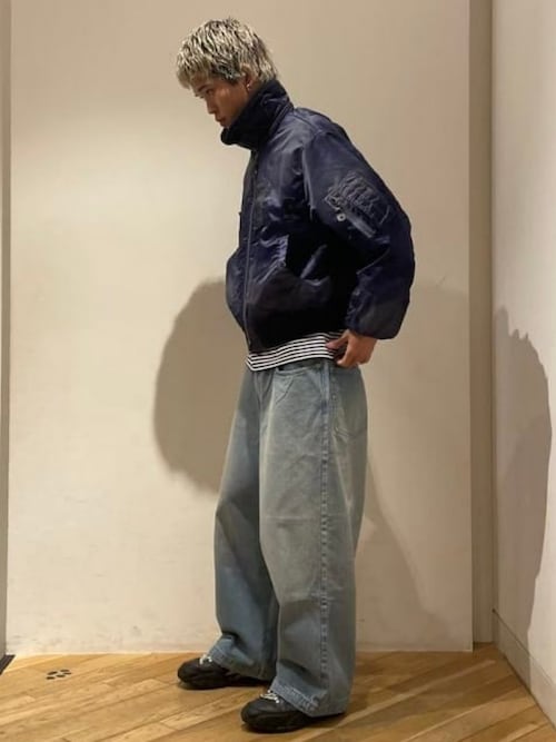 セール】ワイドショートフィット B-15タイプ フライトジャケット