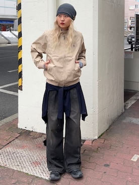 BEAMSさん（レディース・168cm）の春コーディネート