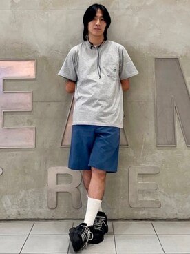 「ポケットＴシャツ」｜BEAMSさん（メンズ・170cm）の夏コーディネート