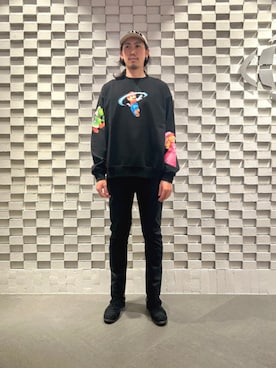 「BEAMS（ビームス）のアイテム（帽子）」を使った、BEAMSさん（メンズ・182cm）の秋コーディネート