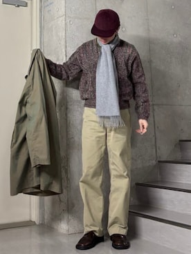 BEAMSさん(メンズ・174cm)の冬コーディネート