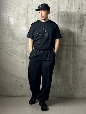 「BEAMS（ビームス）のアイテム（パンツ）」を使った、BEAMSさん（メンズ・170cm）の春コーディネート