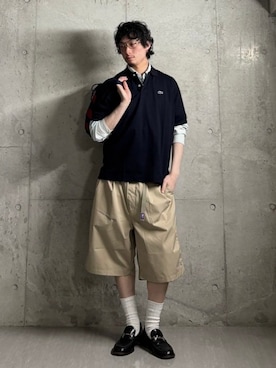 「BEAMS（ビームス）のアイテム（トップス）」を使った、BEAMSさん（メンズ・174cm）の春コーディネート