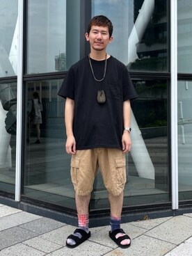 BEAMSさん（メンズ・166cm）の夏コーディネート