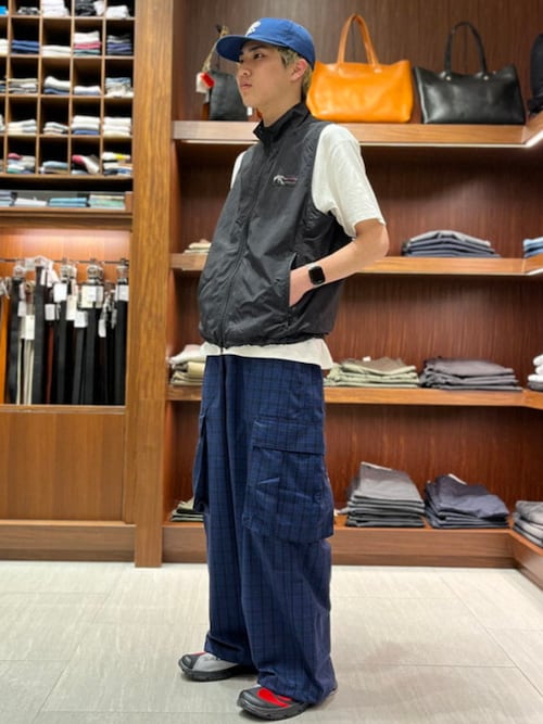24ss ビームス別注 WILDTHINGS Nylon Vest BEAMS（ビームス）【別注】WILD THINGS / REVERSIBLE NYLON VEST