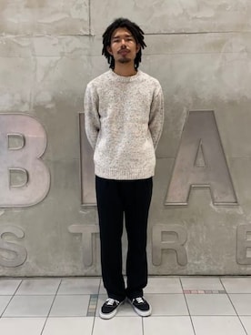 BEAMSさん（メンズ・182cm）の冬コーディネート