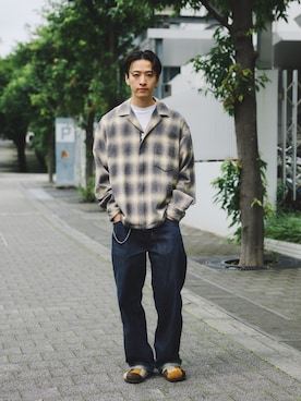 BEAMSさん（メンズ・178cm）の秋コーディネート