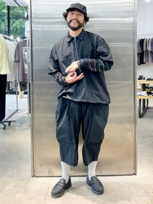 BEAMS GOLFスタンド ハーフジップ プルオーバーシャツ サイズXL、LL BEAMS GOLFスタンド ハーフジップ プルオーバーシャツ サイズXL