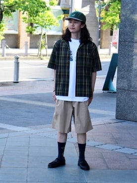 BEAMSさん（メンズ・168cm）の夏コーディネート