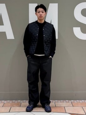 「FRED PERRY」｜BEAMSさん（メンズ・173cm）の秋コーディネート