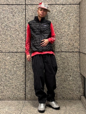 BEAMSさん（メンズ・181cm）の冬コーディネート