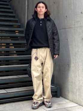 BEAMSさん（メンズ・168cm）の冬コーディネート