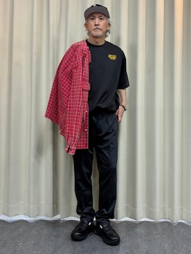 「MARMOT（マーモット）のアイテム」を使った、BEAMSさん（メンズ・174cm）の春コーディネート