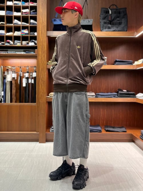 adidas / FB TT ベロア トラックトップ（ジャージ）｜adidas