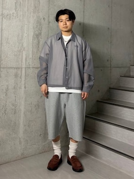 「BEAMS（ビームス）のアイテム」を使った、BEAMSさん（メンズ・165cm）の夏コーディネート