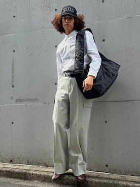 「yorozu（ヨロズ）のアイテム」を使った、BEAMSさん（メンズ・175cm）の夏コーディネート