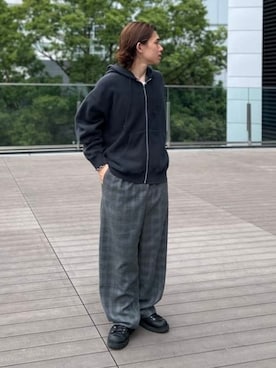「BEAMS（ビームス）のアイテム（パンツ）」を使った、BEAMSさん（メンズ・168cm）の秋コーディネート