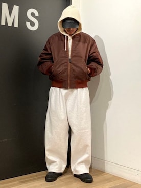 BEAMSさん（メンズ・172cm）の春コーディネート