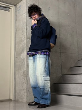 「BEAMS（ビームス）のアイテム」を使った、BEAMSさん（メンズ・174cm）の秋コーディネート